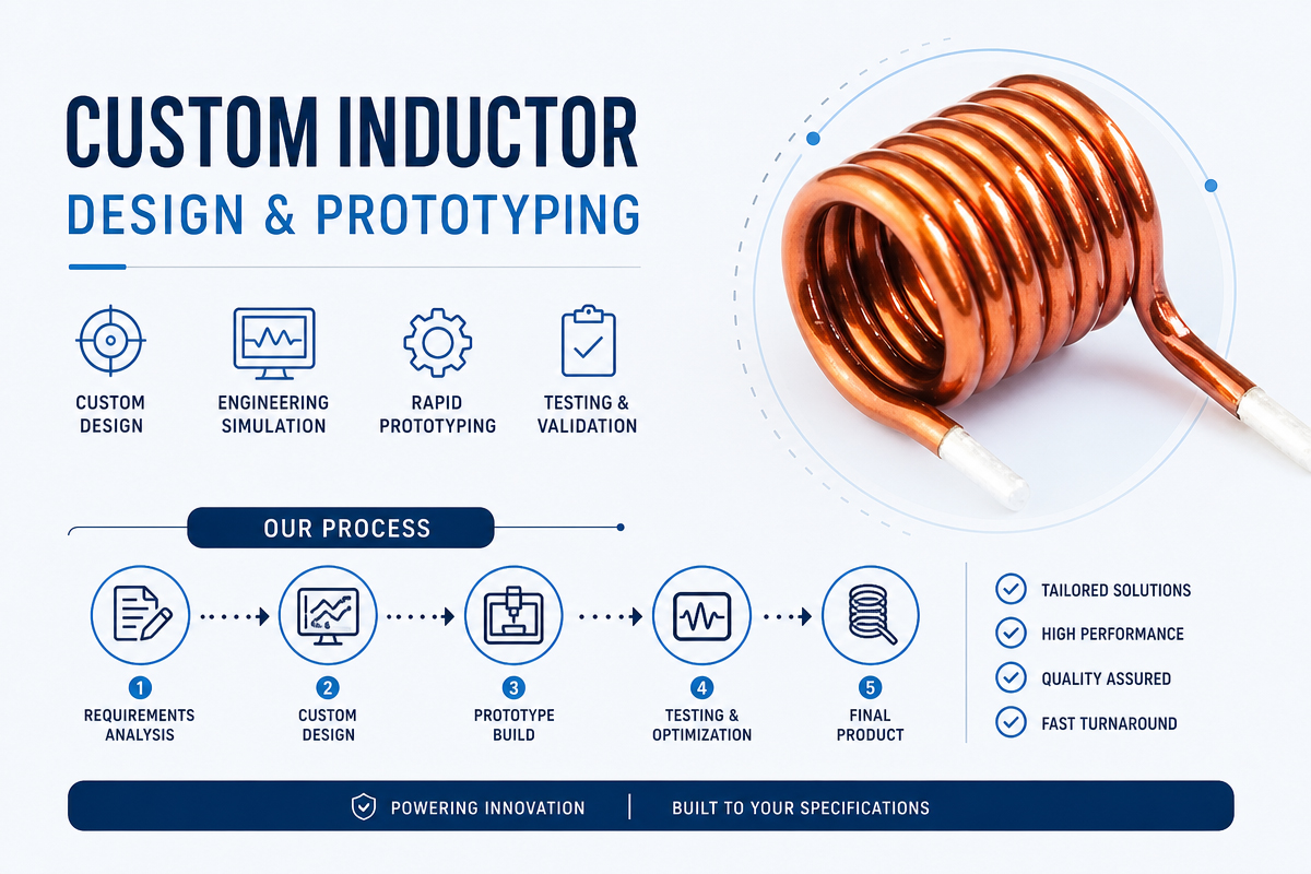 Kundenspezifische Induktorenentwicklung & Prototyping