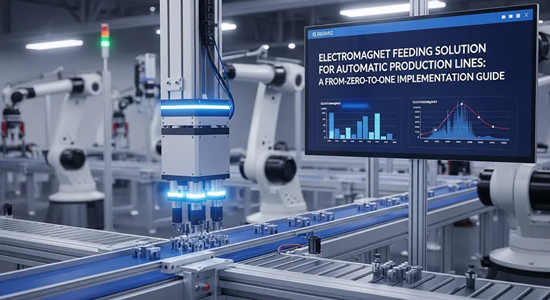 Elektromagnetspule für Kfz-Zuführmaschine
