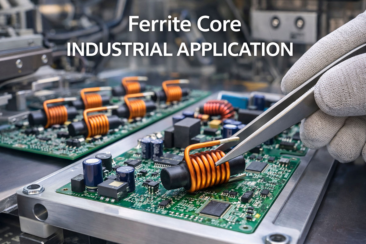 Aplikasyon ng Ferrite Core Coil Inductor