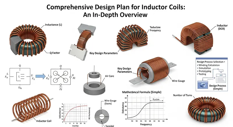 The quality control of inductor coils involves all stages of its manufacture, from checking incoming components through processing controls, finished product checks, and ending with storage control. The central aim is to ensure that inductors meet the specified parameters in terms of their electrical, physical, and reliability performance. The following is a discussion on control points and methods:
Chapter 1 :Incoming Material Inspection (IQC): Control Key Materials at the Source
The inspection of incoming material is considered to be the first step in validating product quality, with a focus on material types such as enameled wire, cores, frames, and leads. Some of the most important points for inspection are:
1.1 Enameled
Verification of Specifications
- Verification of wire diameter and thickness.
- Verification of the operating temperature.
Performance Evaluation: Assess enamel adhesion, scratch resistance, and breakdown voltage.
Appearance Check: Verify the presence of oxidation, peeling, or foreign material on the surface.
1.2 Core Material Verification:
Usage of material analyzers to verify the base materials including manganese-zinc ferrite and nickel-zinc ferrite.
Dimension Check: Verify the outer diameter, inner diameter, height tolerance, and air gap sizes=