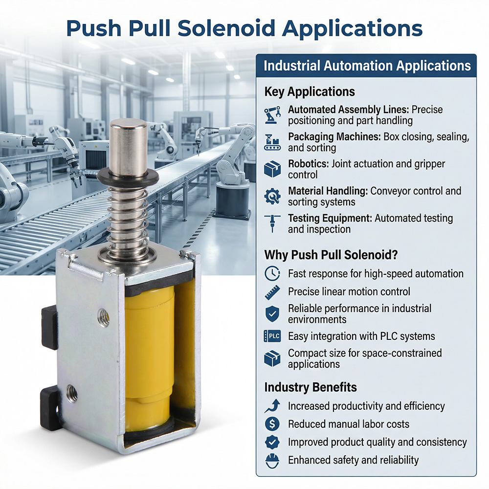 WL0420 Solenoid Push Pull Application +