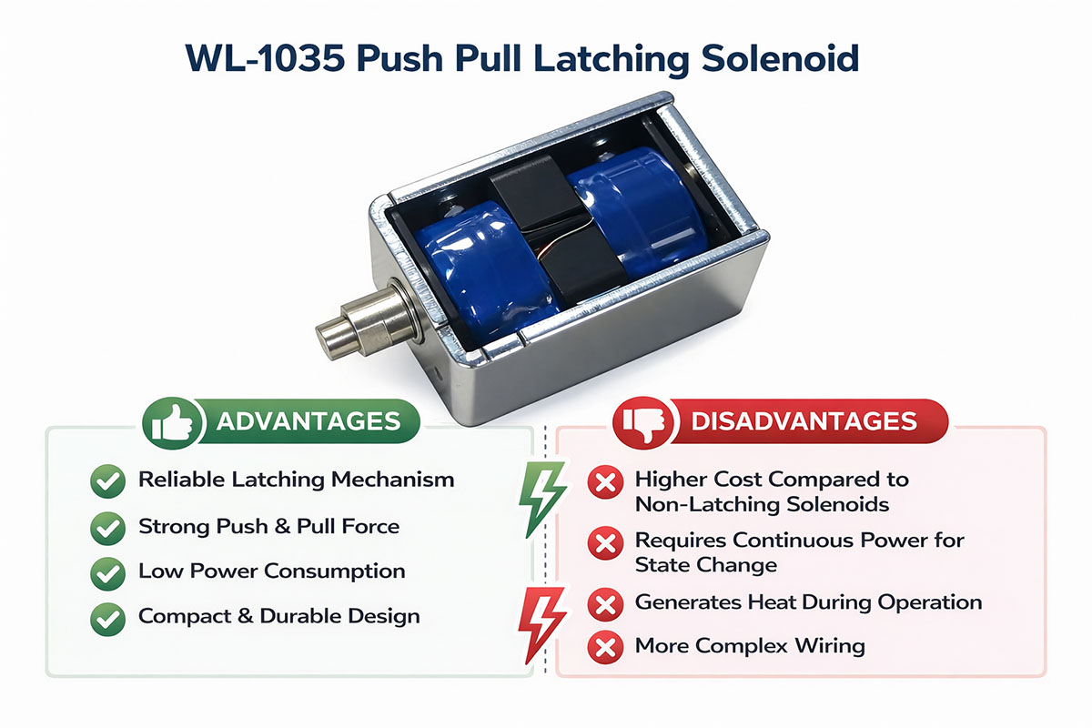 Van điện từ chốt WL1035: Ưu điểm và nhược điểm