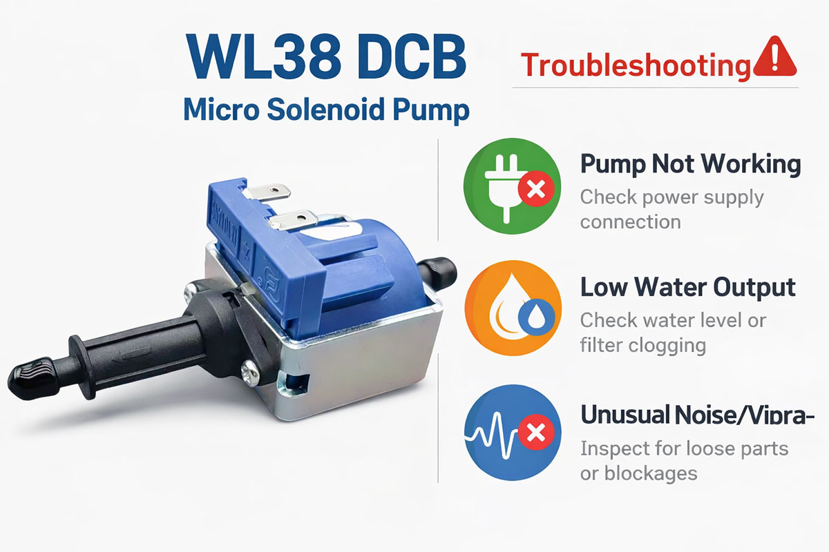 Pag-troubleshoot ng WL38 DCB Micro Solenoid Pump