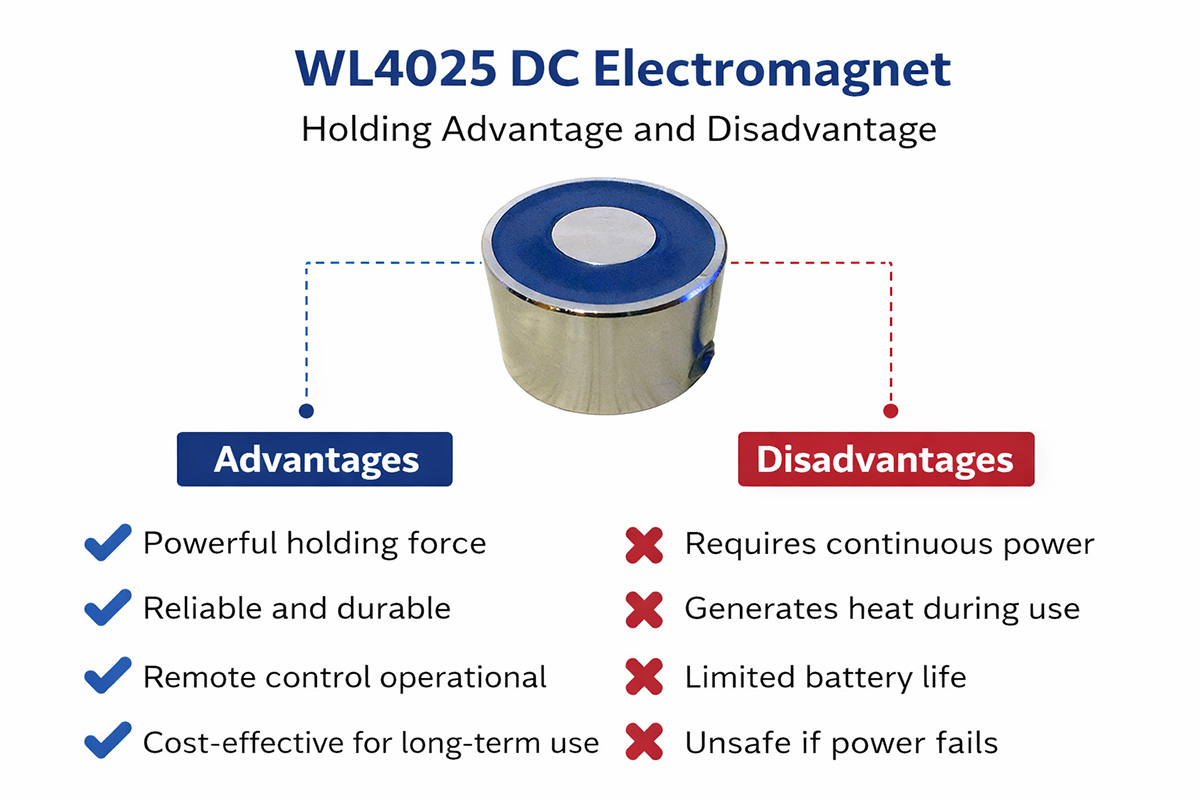 WL4025 保持磁石 アドバンスおよびディスアドバンス