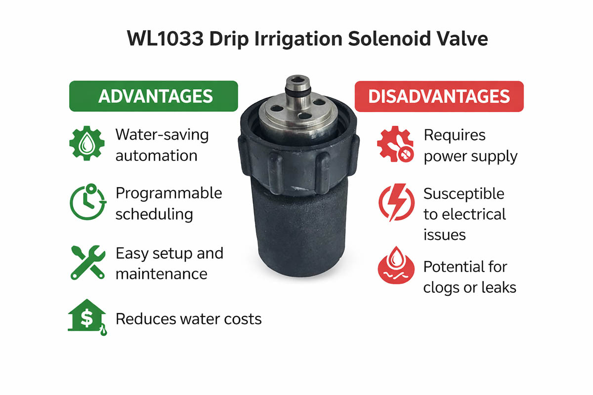 Drip Irrigation Solenoid Valve Advantage and Disadvantage