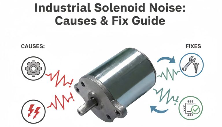 Cauze și ghid de remediere a zgomotului solenoidului industrial