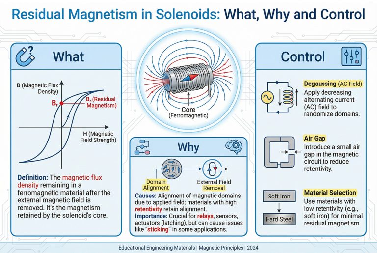 Magnetism rezidual în solenoid - de ce și cum se controlează