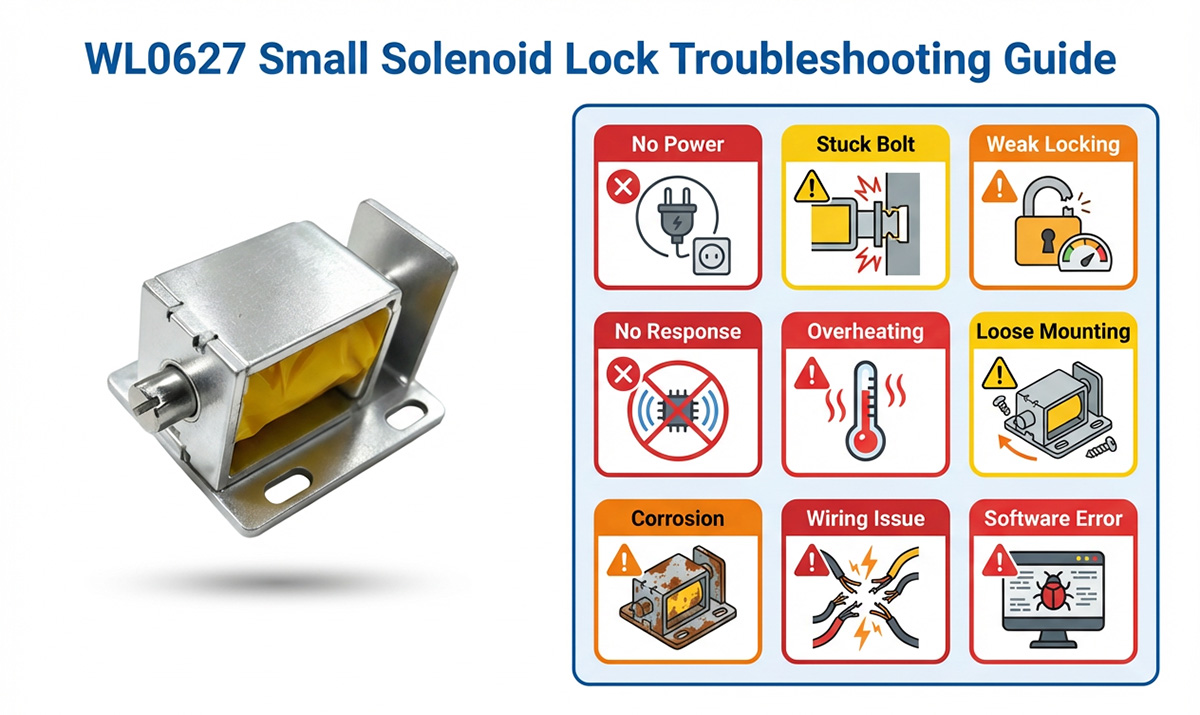 WL0627 Small Solenoid Lock Troubleshooting Guide