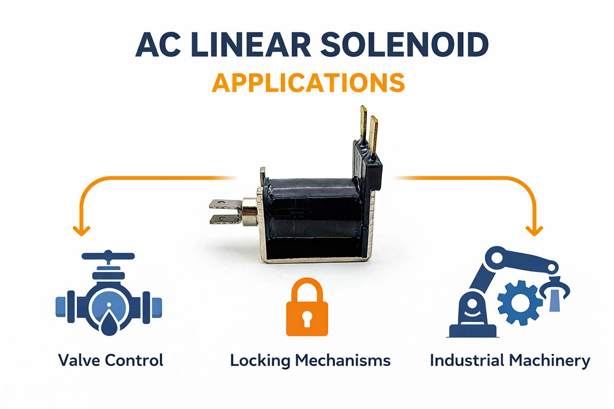 WL0829 AC lineær solenoidapplikation