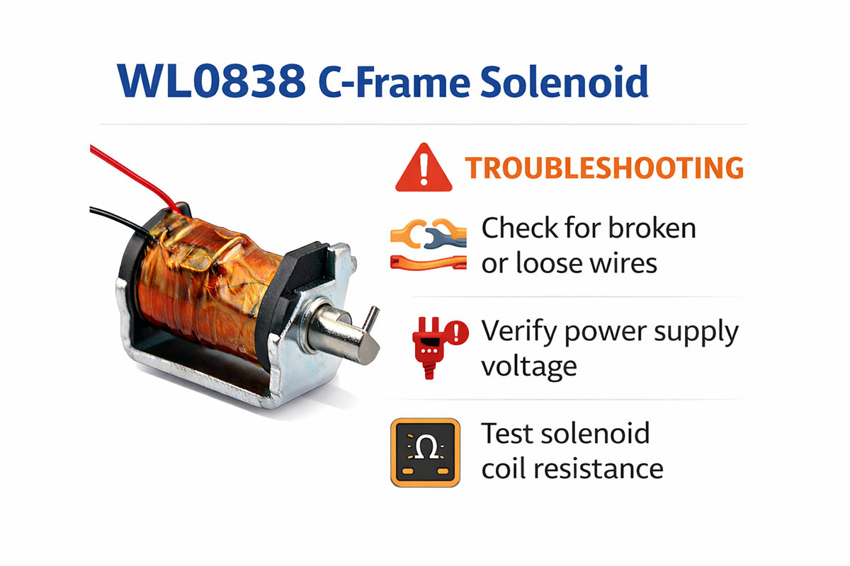 WL0838 C-Frame Solenoid Trouble Shooting