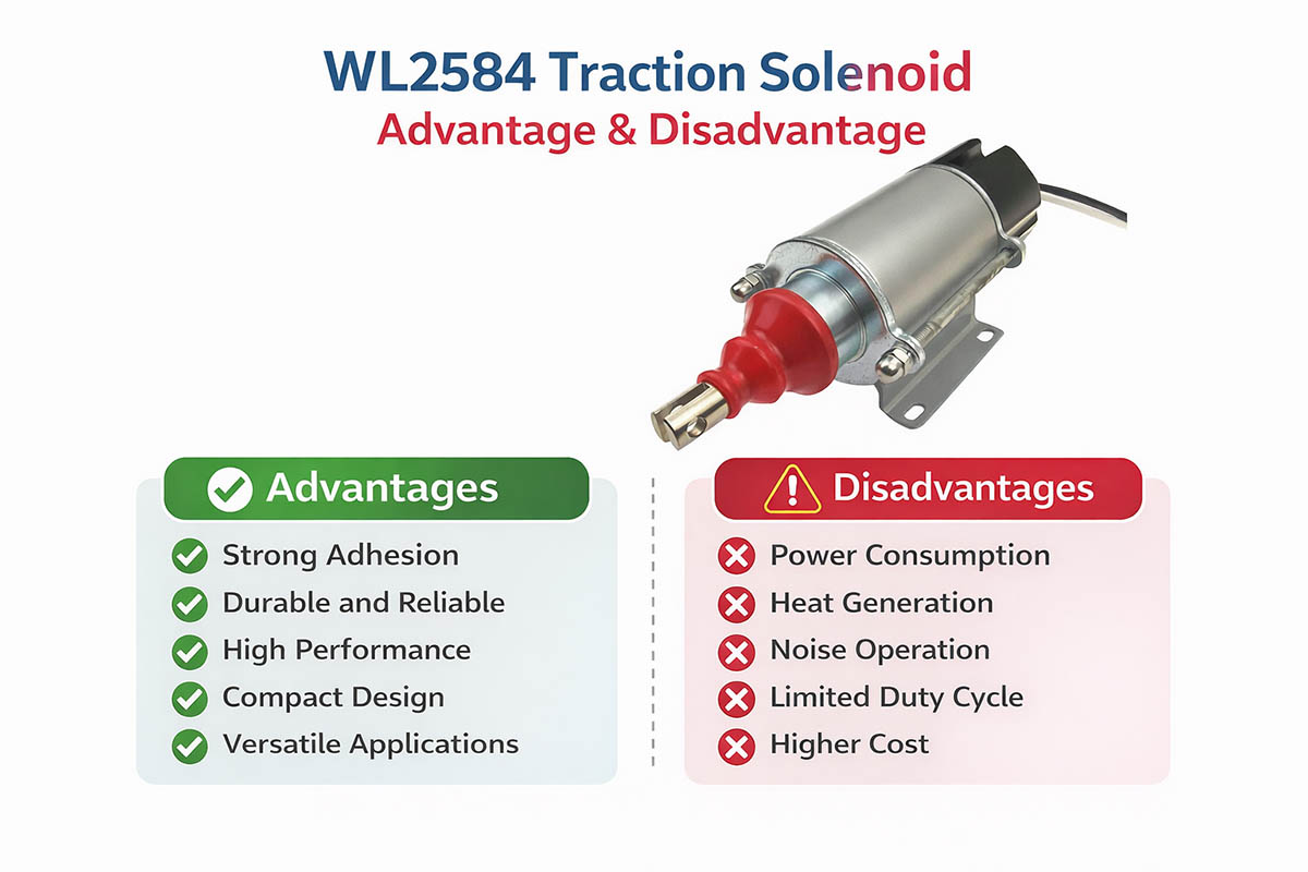 WL2584 Traction Solenoid Advantage and Disadvantage