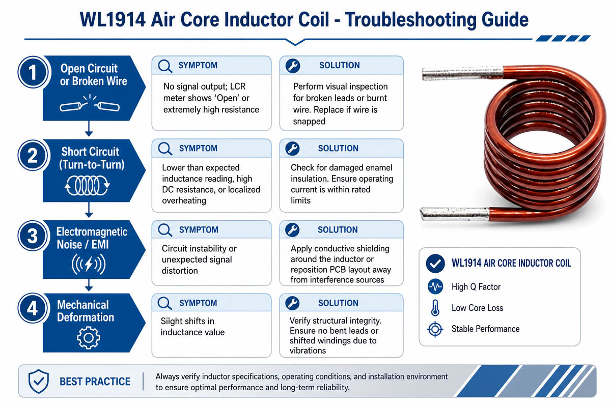 Air Core Inductor Coil Troubleshooting Guide