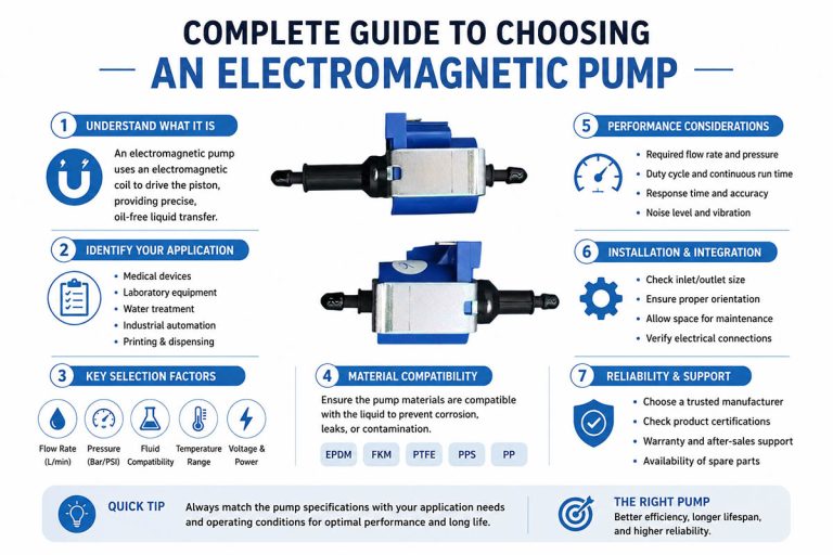 Ghid complet pentru alegerea unei pompe electromagnetice