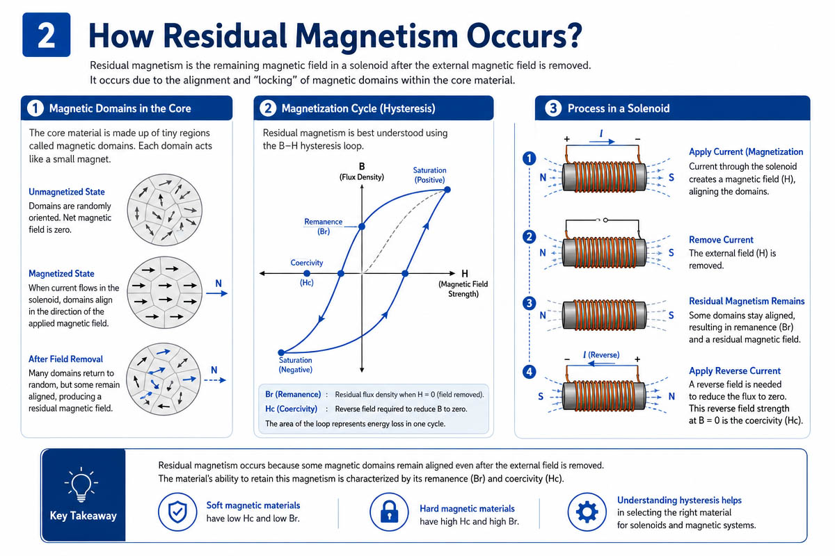Bagaimana Residual Magnetisisme Terjadi