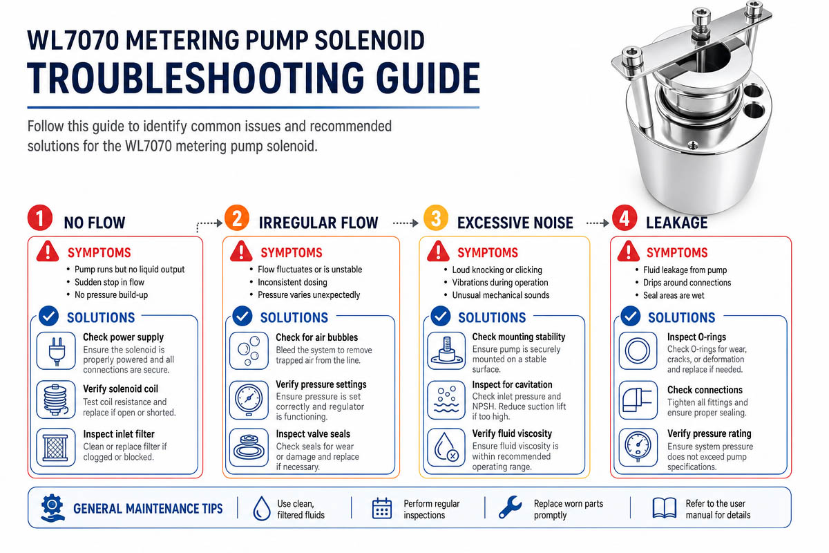 Metering Pump Solenoid Troubleshooting Guide