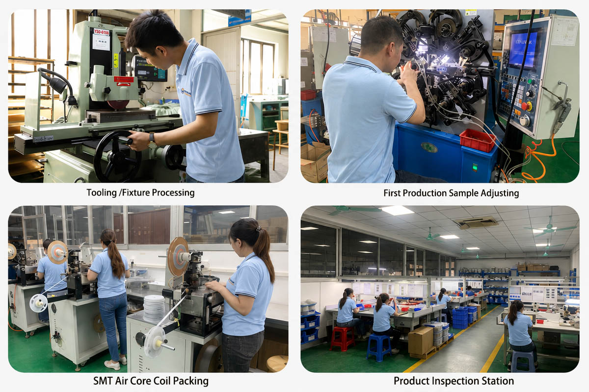 SMT Air Core Core Production Processing