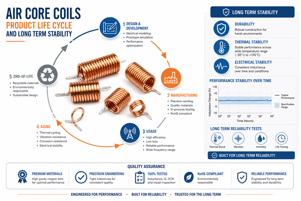 Air Core Coils Product Life Cycle