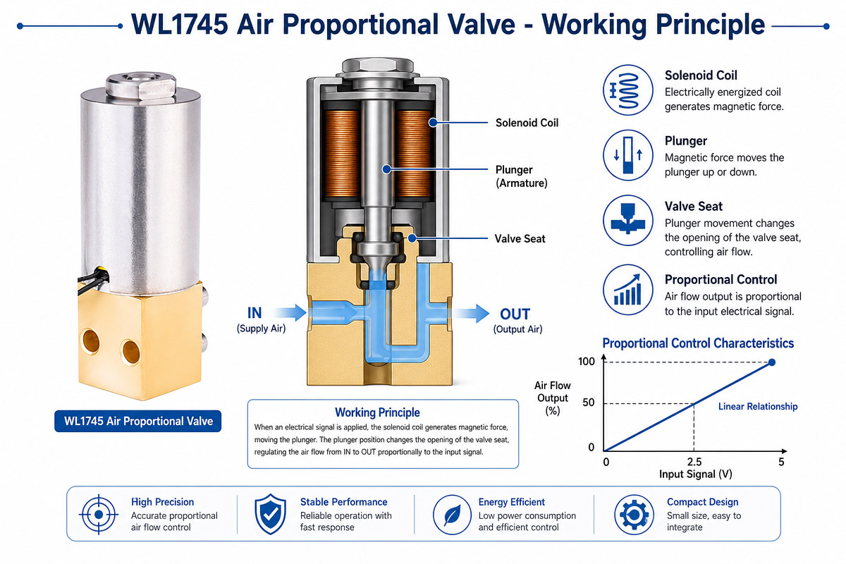 Air Proportional Valve Working Principle