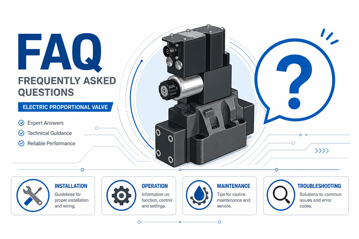 Pertanyaan yang Sering Diajukan (FAQ) tentang Katup Proporsional Elektrik
