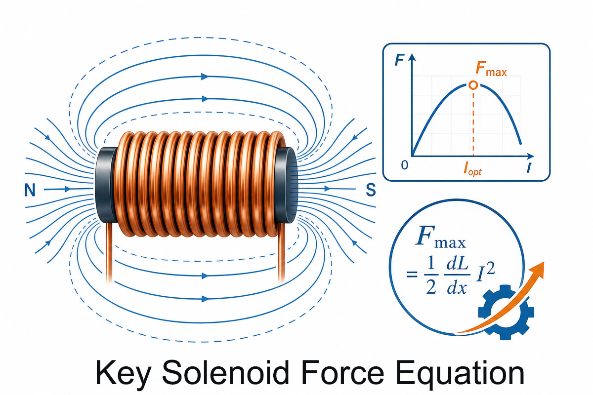 Conception de solénoïdes - Fonctionnement électromagnétique