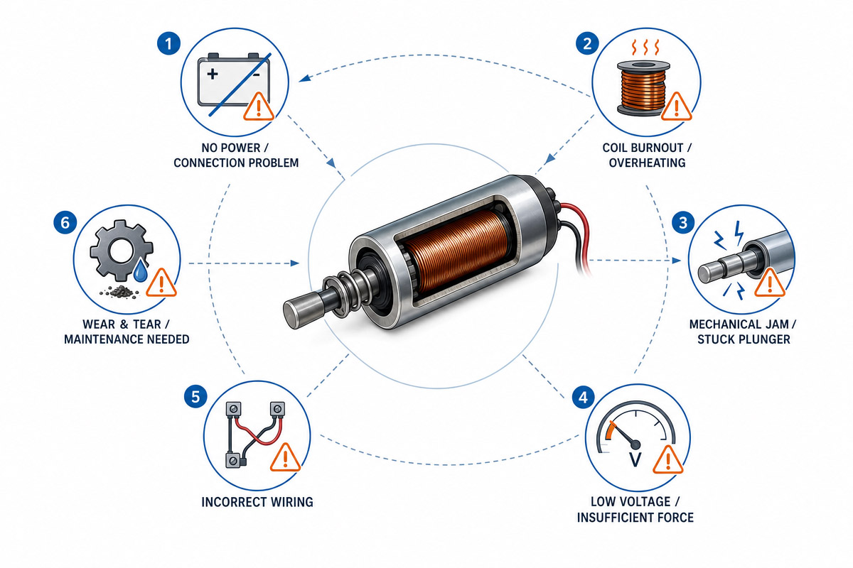 Panduan Pemecahan Masalah Solenoid Tabung