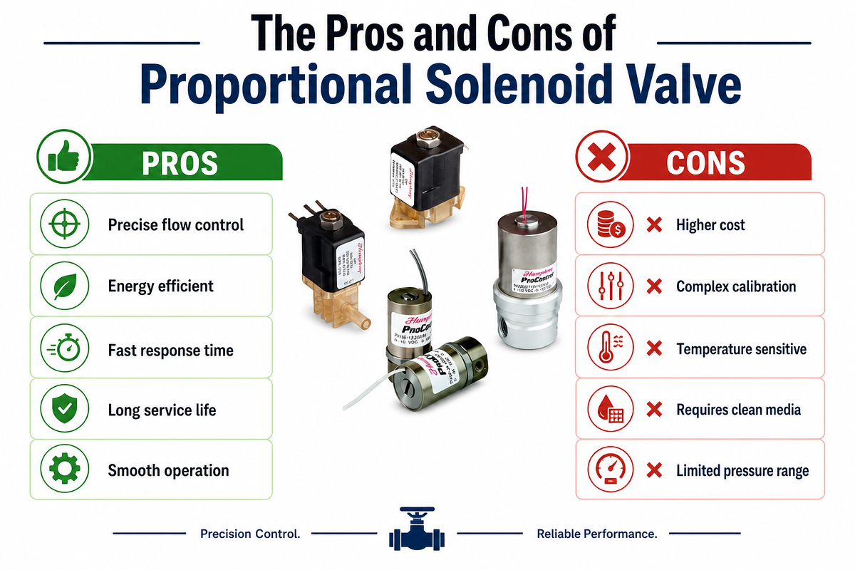 Kelebihan dan Kekurangan Katup Solenoid Proporsional