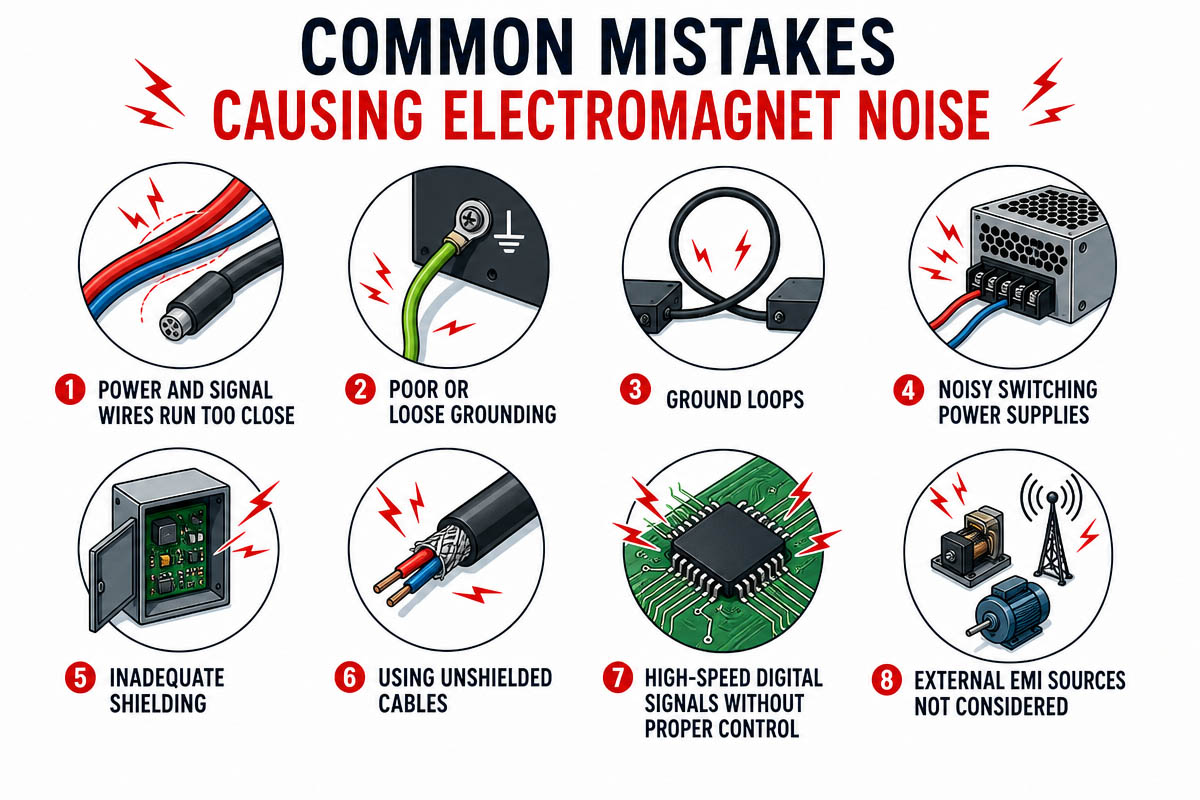 Common Mistakes Causing Electromagnet