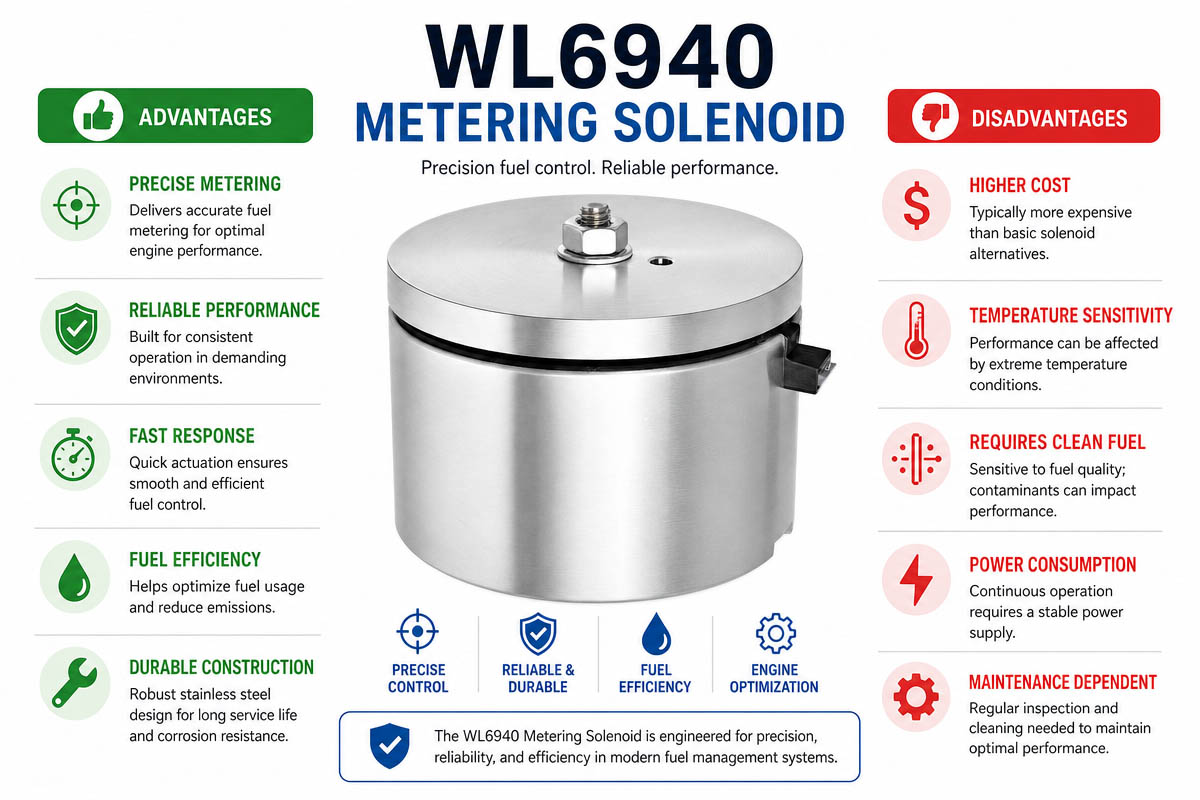 Metering Solenoid Advantages and Disadvantages