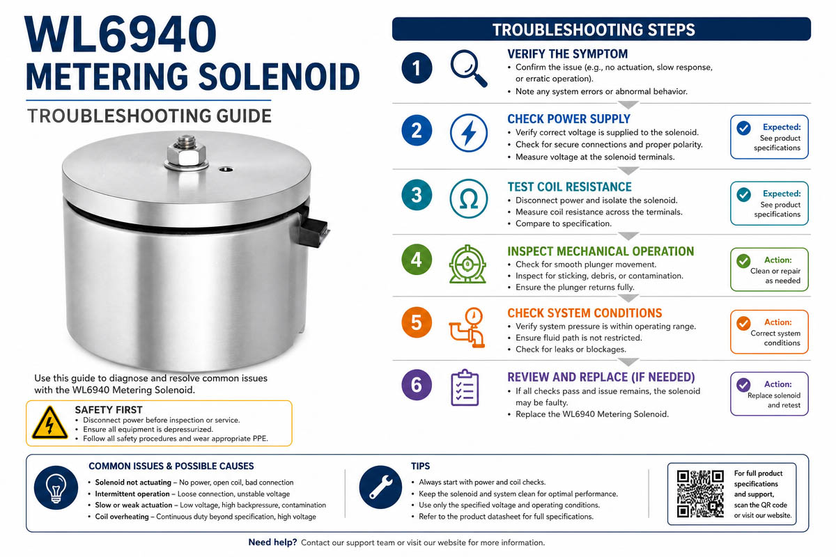 Metering Solenoid Troubleshooting Guide