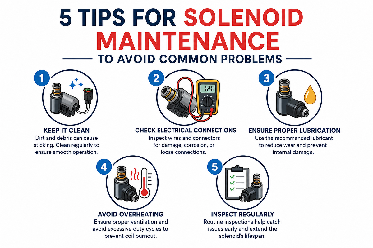 5 Tips for Solenoid Maintenance to Avoid Common Problems