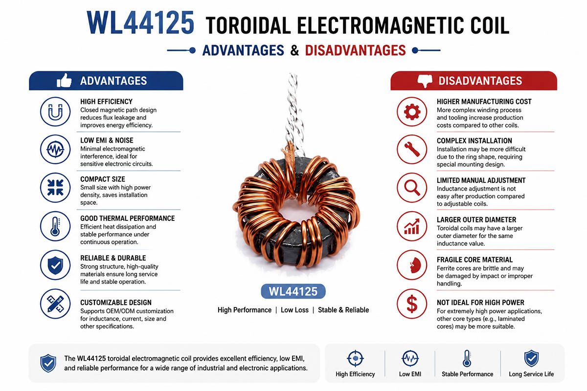 Geavanceerde toroïdale elektromagnetische spoeltechnologie