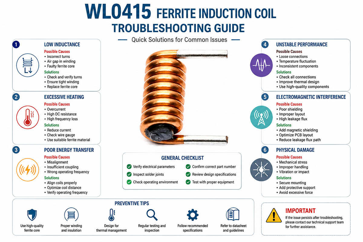 Custom Ferrite Induction Coil Manufacturer Guide