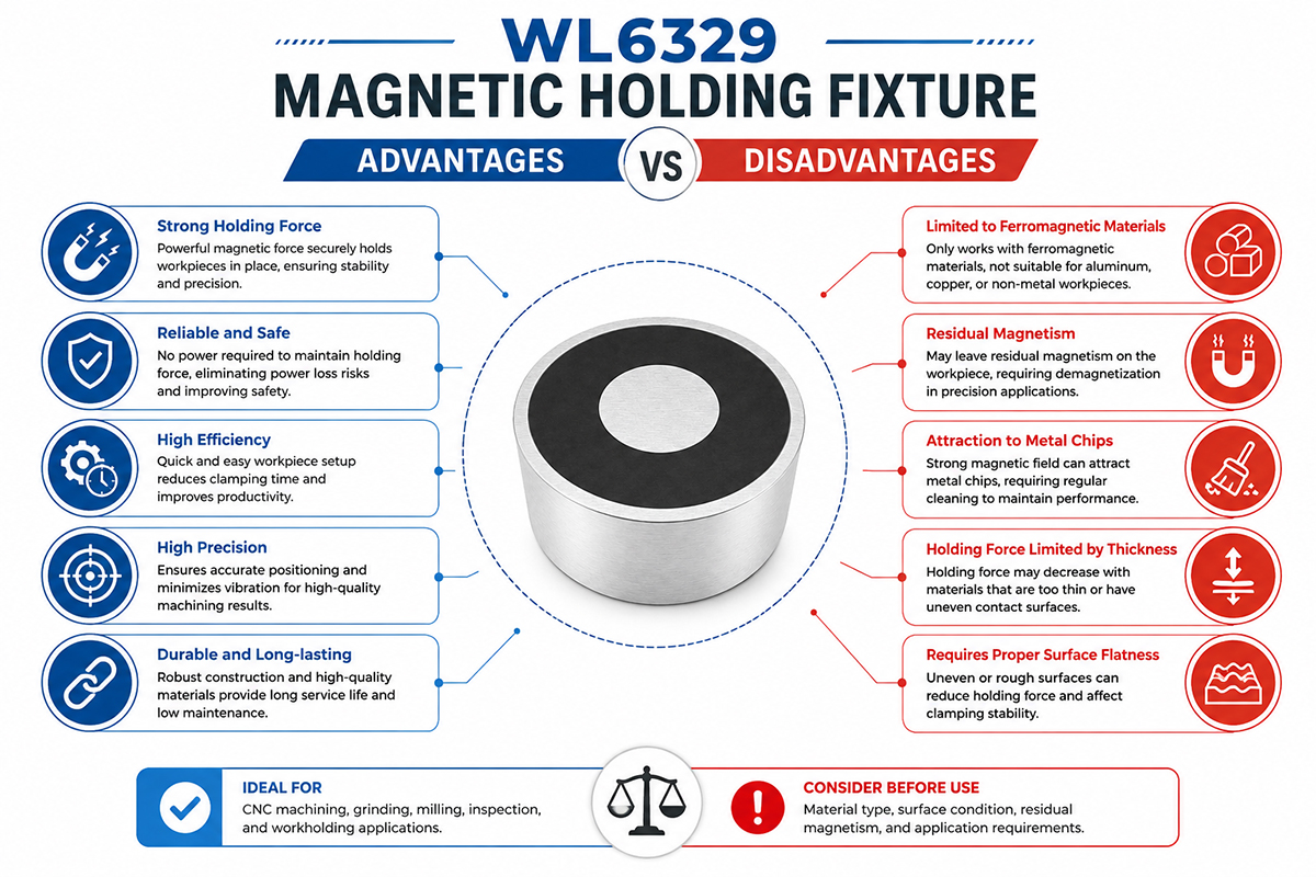 Custom Magnetic Holding Fixture for Factory in Industry