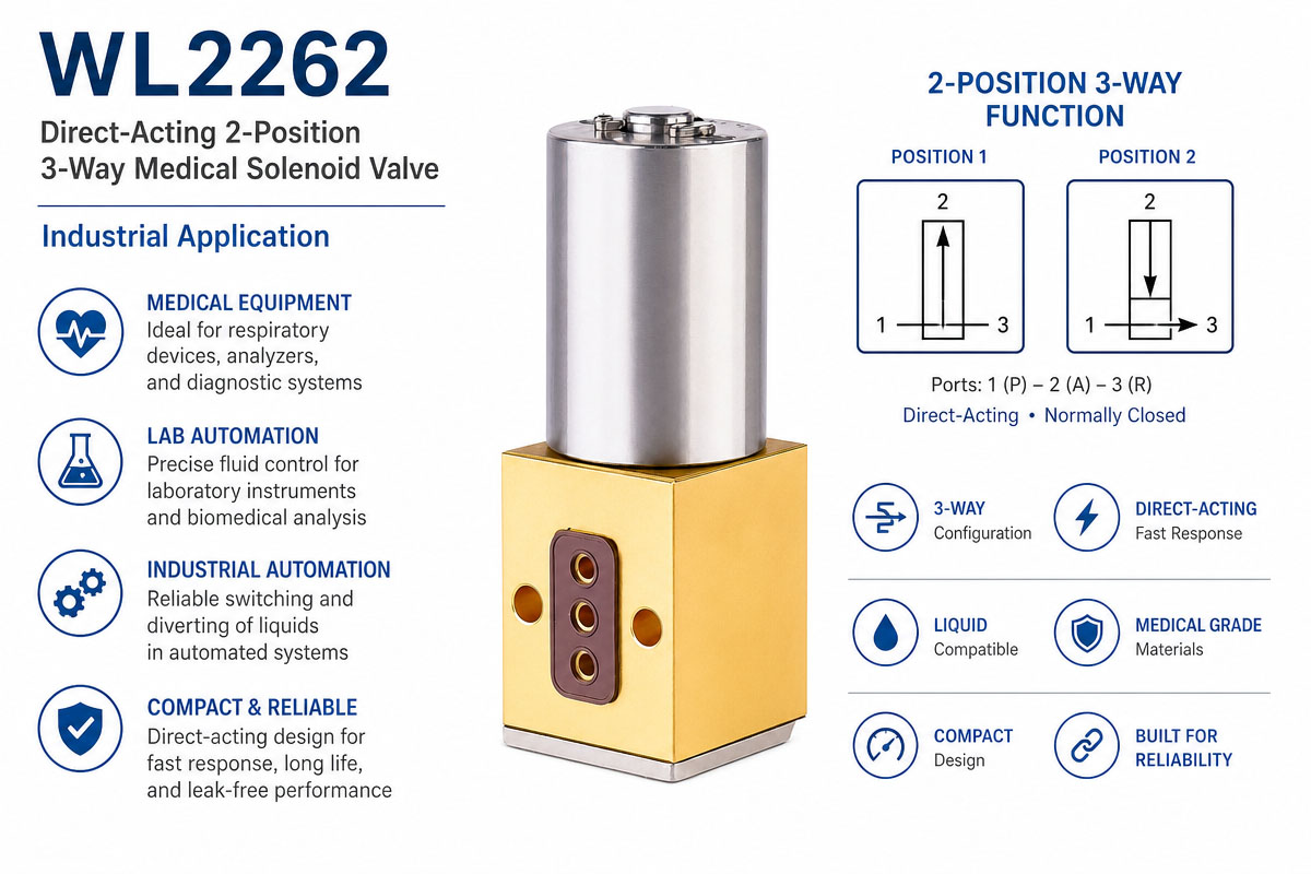 Aplikasyon sa Industriya ng Direktang Aktibong Solenoid Valve