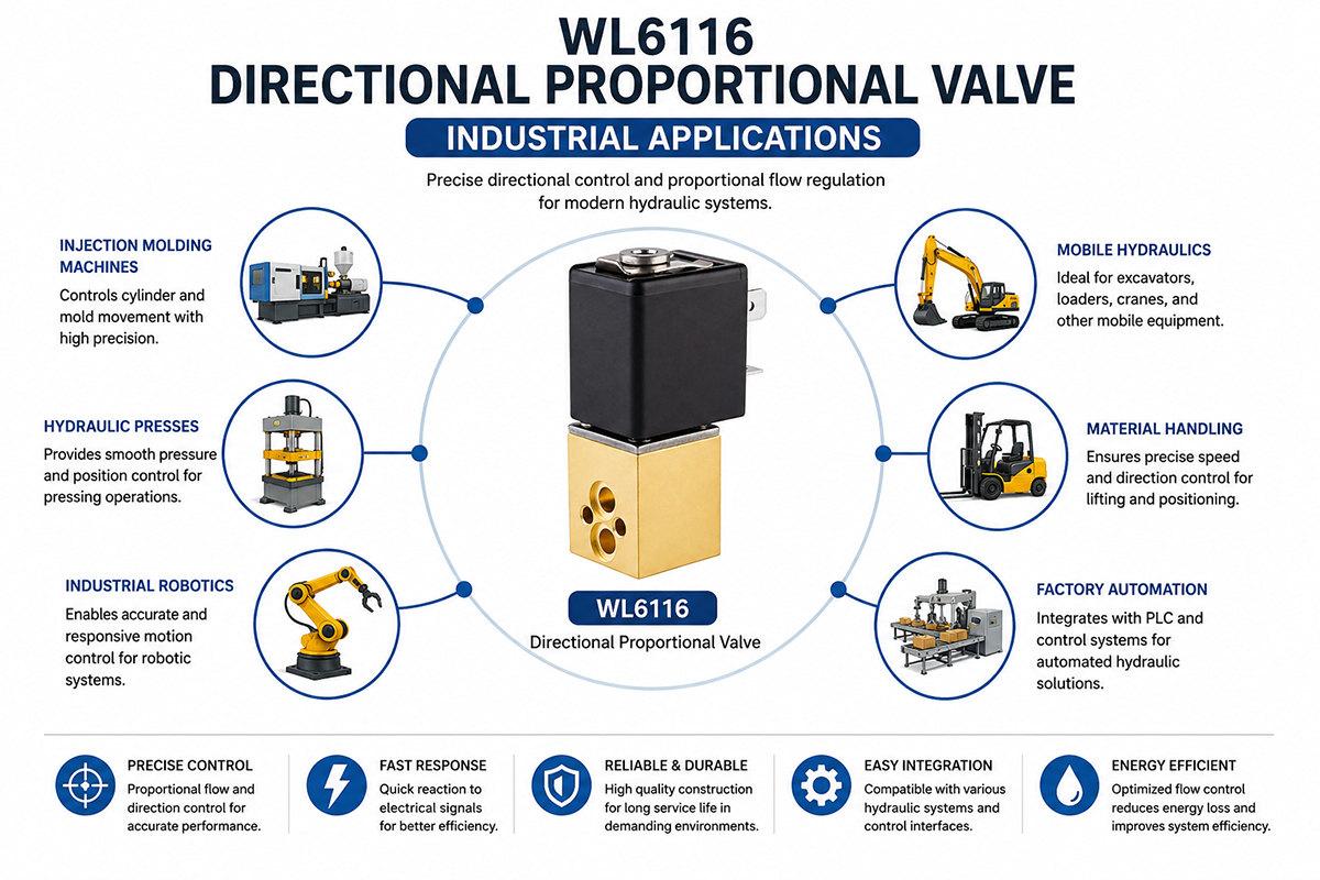 Directional Proportional Valve for Control Applications