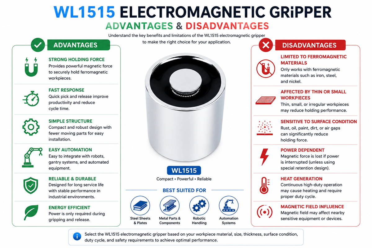 Electromagnetic Gripper for Factory Robotic Automation