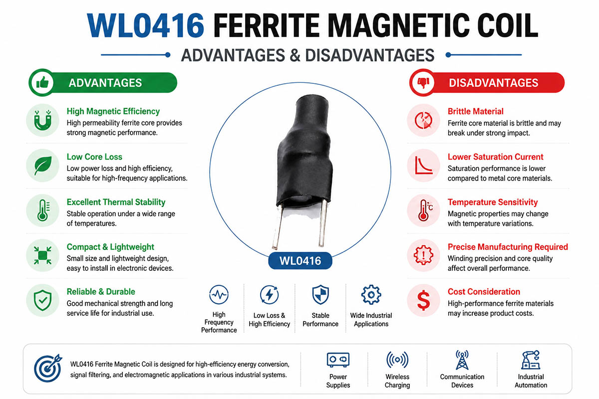 Ferrite Magnetic Coil Applications and Advantages