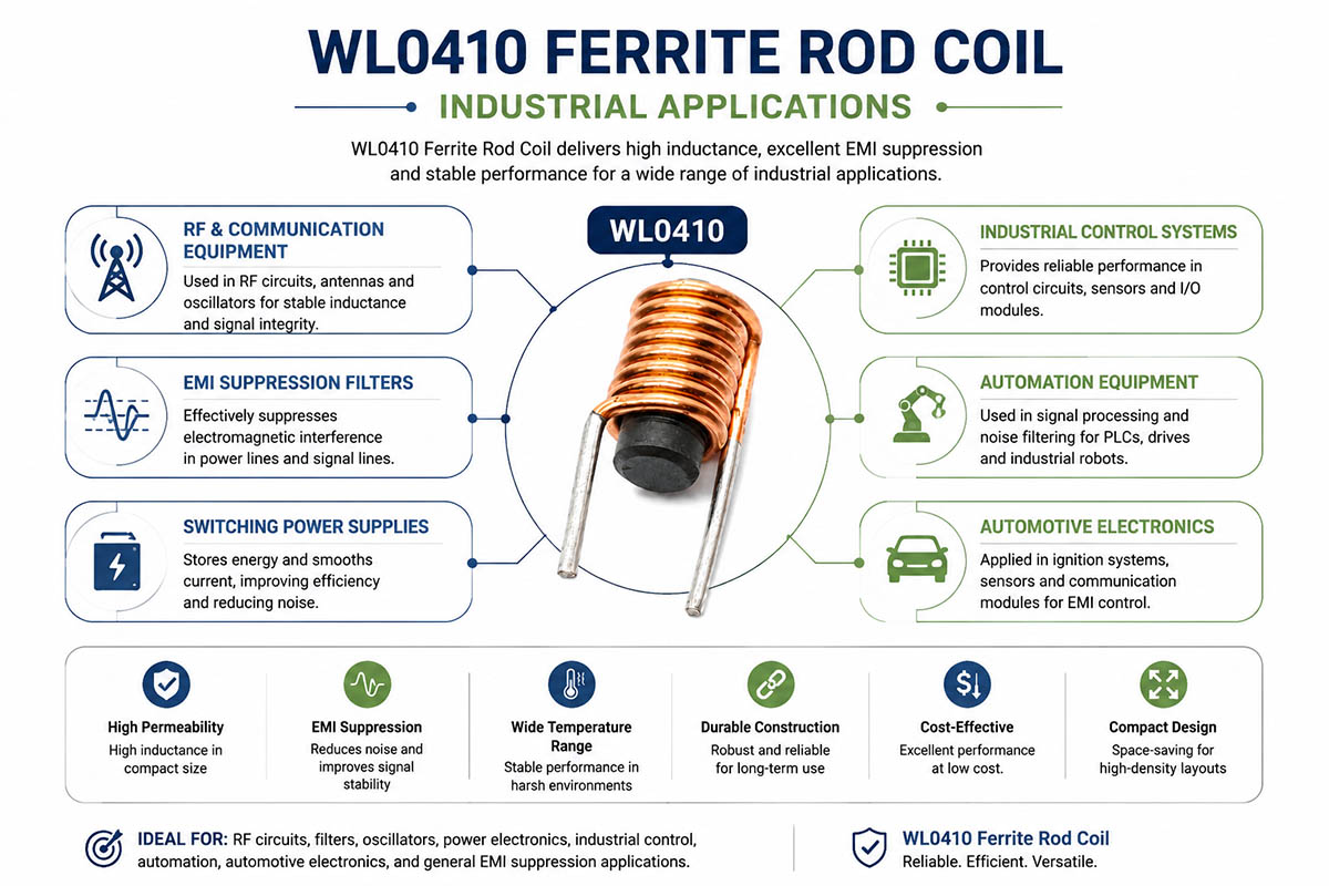 Ferrite Rod Coil Working Principle and Applications