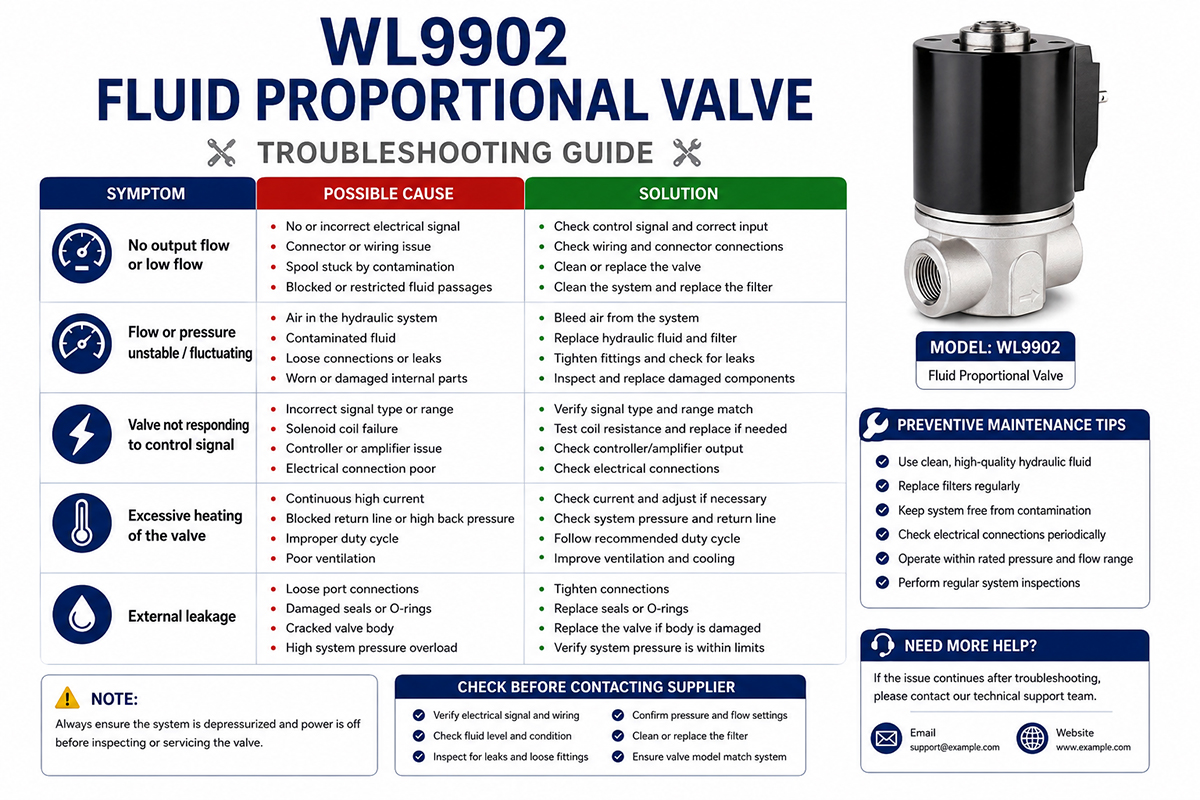 Fluid Proportional Valve Industrial Selection and Applications