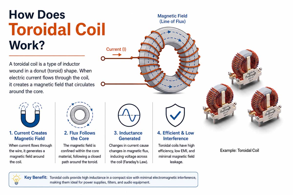 Ahoana ny fiasan'ny Toroidal Coil