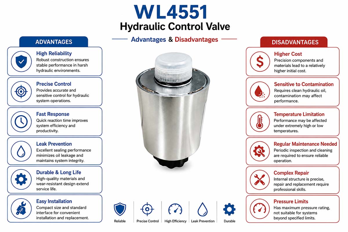Hydraulic Control Valve Advantage and Disadvantage