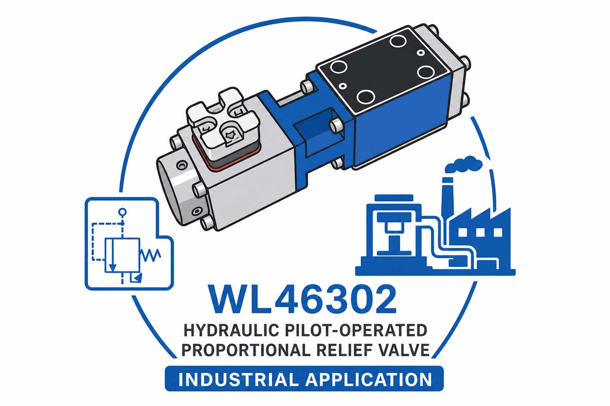 Aplikasyon sa Industriya ng Hydraulic Pilot-Operated Proportional Relief Valve