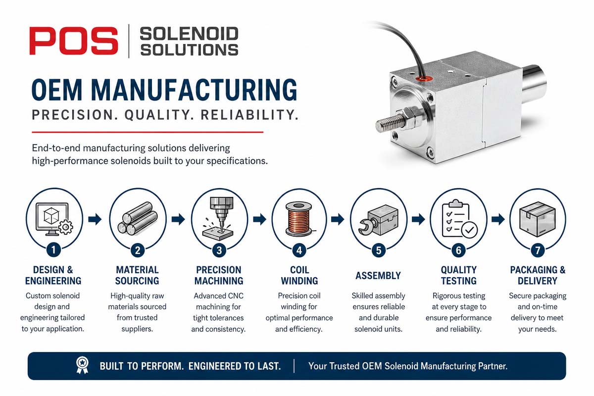 POS Solenoid Solutions OEM Manufacturing Process