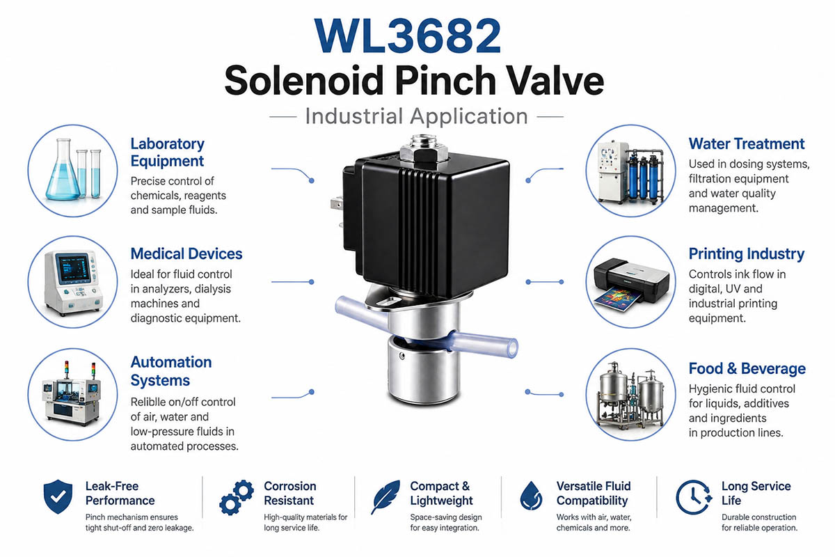 Solenoid Pinch Valve Industrial Solution