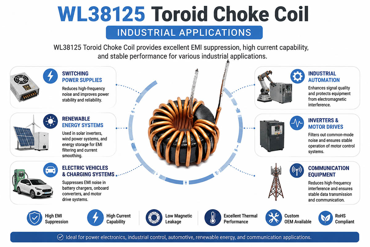 Toroid Choke Coil Design Guide for Power Applications