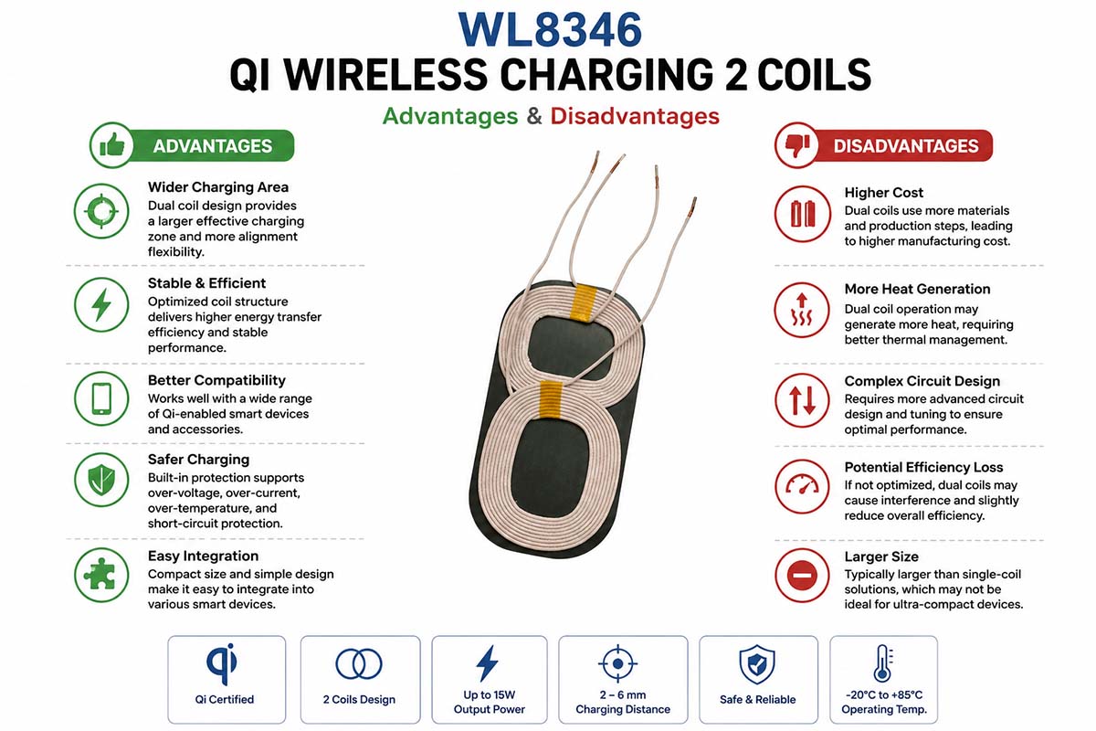 Wireless Charging Coir advantage and Disadvantage