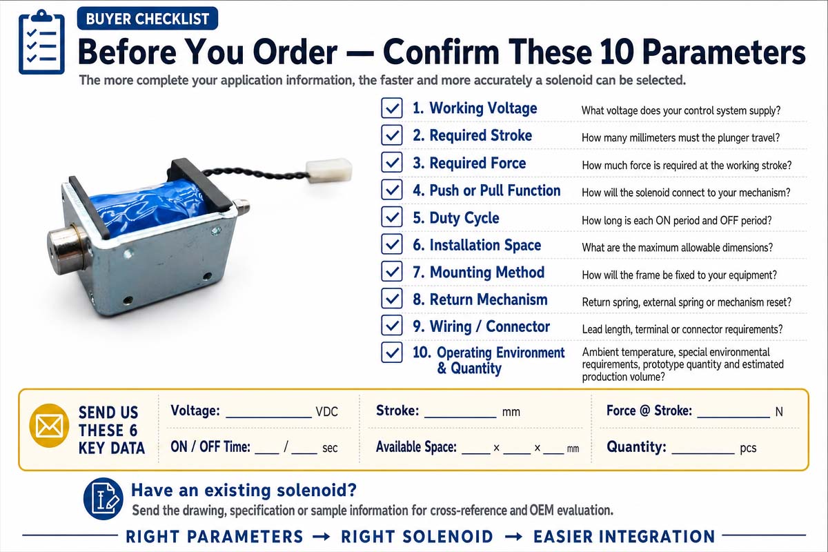 10 Tips for choosing the right push-pull C Frame Solenoid
