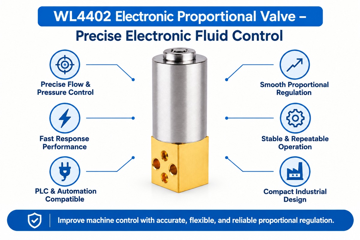 Electronic Proportional Valve for Smart Fluid Control