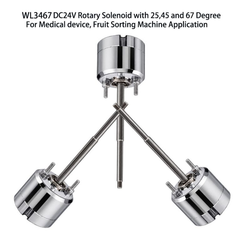 24V Rotary Solenoid for High-Speed Packaging Automation
