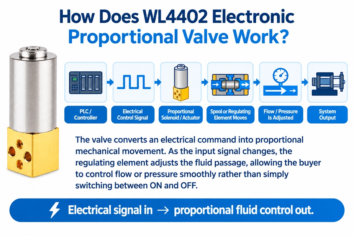 Electronic Proportional Valve for Precise Flow Control